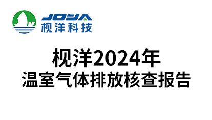 浙江枧洋高分子科技有限公司2024年度温室气体排放核查报告